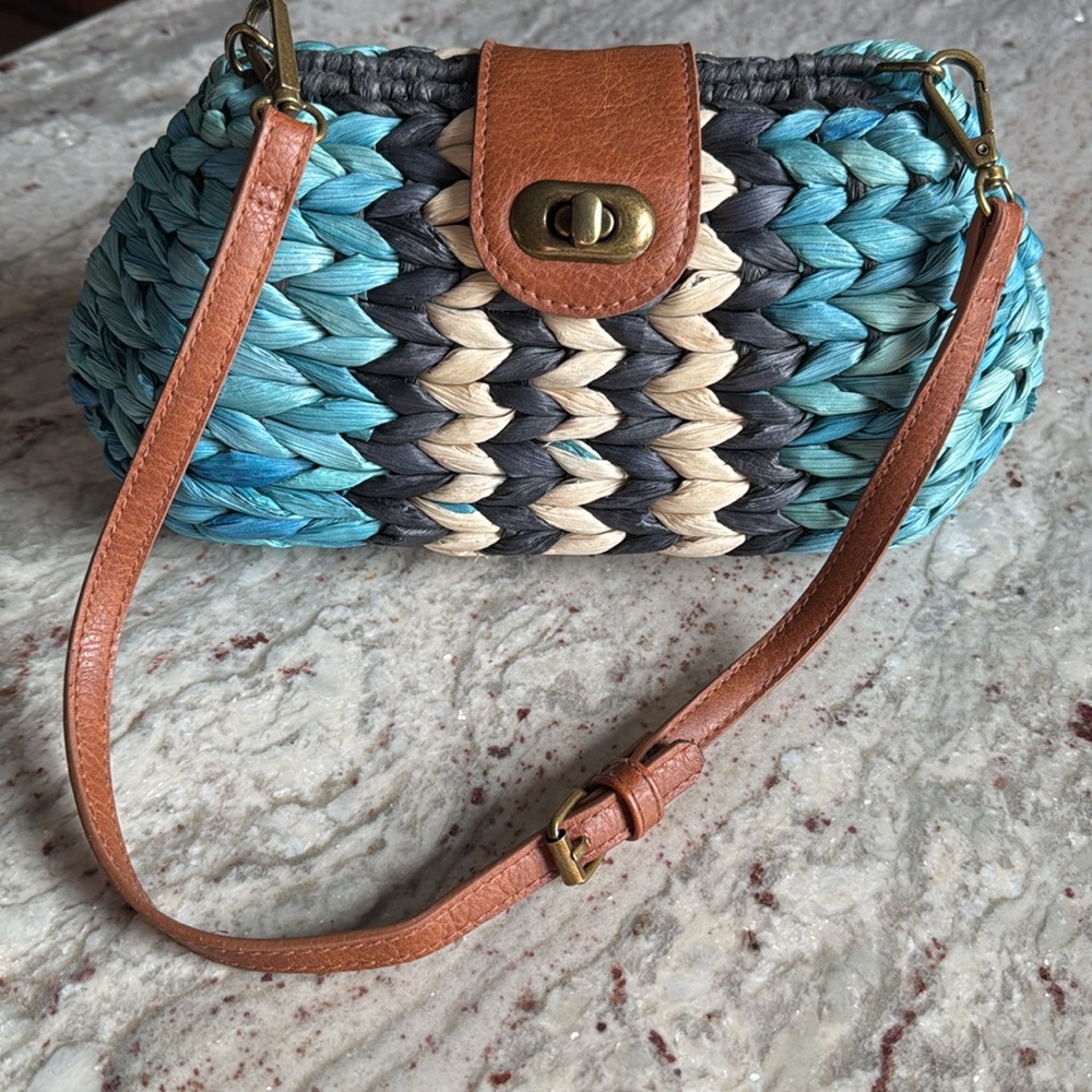 Straw Hobo Purse